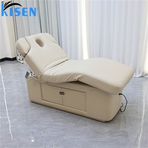 Kisen Simple Adjustable Beauty Bed Customized Salon Massage <b>Table</b> Facial Beauty Treatment Lash Eyelash Chair on Sale - Product Image 3