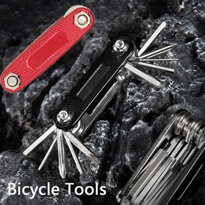 Kit d'outils de réparation de vélo de poche, multi-outils portables <span class=keywords><strong>pour</strong></span> vélos de route et <span class=keywords><strong>VTT</strong></span>, fourni par l'usine - Product Image 1