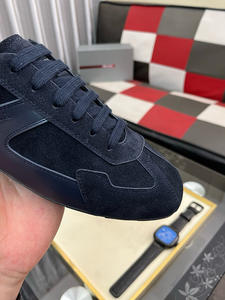 Zapatillas Deportivas Casuales de Diseño Premium para Hombre, Cuero Genuino, Cómodas, Suela Antideslizante, con Cordones, para Todas las Temporadas, con Estampado de Moda - Product Image 4