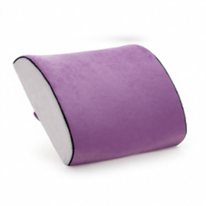 Almohada de Soporte <span class=keywords><strong>Lumbar</strong></span> de Espuma Viscoelástica Avanzada WJ-147, Respaldo de Terciopelo para Silla de Oficina, Asiento de Coche, Enfermería, Camping, Extraíble - Product Image 2