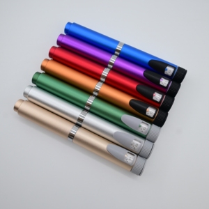 60 IU Metal Reusable Injection <b>Pen</b> New Colors Custom Logo Rubber Stopper Sealing Durable Alloy Body Adjustable Dose <b>Pen</b> - Product Image 1