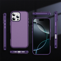 Coque de téléphone mate pour iPhone 17 Air 16 15 14 Plus 13 12 Pro Max Translucide Magnétique Sans Fil Chargement PC Antichoc