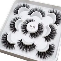 Faux cils 3D monobloc en bande complète, prix d'usine, épais et recourbés, produit de qualité supérieure