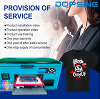 Promo Panas untuk Printer Kaos Pintar EPSON EPS4720 A3 A4 Harga Pabrik Mesin Cetak Inkjet DTG untuk Pakaian dengan Sistem Resirkulasi