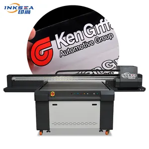 Wholesale Price CMYK Colour 1390 UV Inkjet Printer for Glass Wood Metal PVC Acrylic Industry UV Flatbed Printing Machine