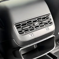 Protection anti-coup de pied pour grille d'aération arrière Tesla Model 3 Y avec boîte de rangement, en ABS, accessoires intérieurs