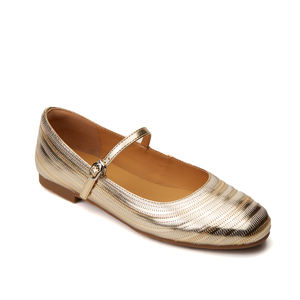 WETKISS zapatos <span class=keywords><strong>de</strong></span> mujer <span class=keywords><strong>de</strong></span> alta calidad hechos a mano, zapatos <span class=keywords><strong>de</strong></span> tacón planos dorados <span class=keywords><strong>de</strong></span> lujo OEM <span class=keywords><strong>de</strong></span> fábrica, zapatos planos <span class=keywords><strong>de</strong></span> <span class=keywords><strong>Ballet</strong></span> <span class=keywords><strong>de</strong></span> punta redonda, zapatos planos Mary Jane para mujer - Product Image 2