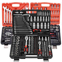 Boîte à outils manuelle multi-spécifications Clé à cliquet Embouts à douille Armoire à outils Coffret de réparation automobile Boîte à outils