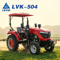Tracteur compact multifonctionnel Euro5 50HP, moteur diesel CE EPA, petit tracteur agricole pour rizière