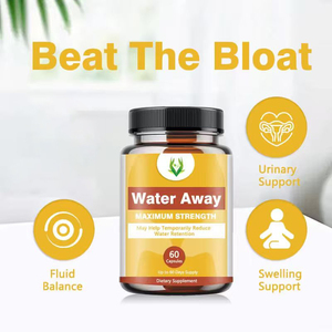 Capsules de soutien urinaire à force maximale : Réduisent la rétention d'eau, supplément de feuilles de pissenlit, capsules Water Away avec vitamine B6 - Product Image 5