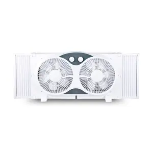 9 inch window fan with adjust the wind speed and remote control Suitable for various scenes small window fan