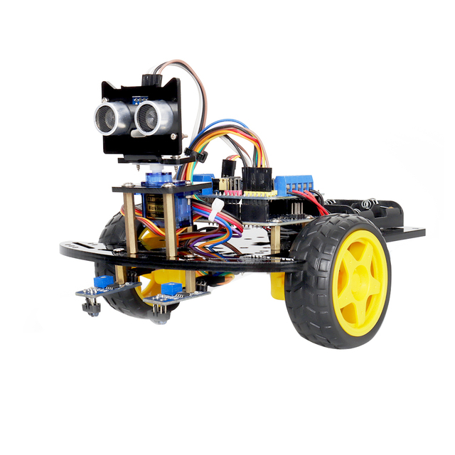 Hot Sale 4WD Robot Car STEM Kit R3 Robot Learning Educational Toys