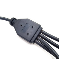 Câble étanche IP68 personnalisé de qualité assurée WEIPU SP11 SP13 Connecteur de câble électrique mâle et femelle Assemblage de câbles