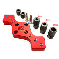 L-HT129 Desain Baru Belah Ketupat 6/8/10Mm Dowel Lubang Locator Kabinet Sekrup Alat Pertukangan Kayu