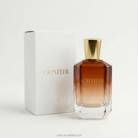 Flacon de parfum en verre de luxe 30ml 50ml 100ml, vaporisateur rechargeable, finition mate, logo personnalisé, emballage de parfum vide OEM