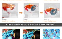 Modelo Anatómico de Ojo Ampliado de Venta Directa de Fábrica, Modelo Educativo de Globo Ocular Avanzado