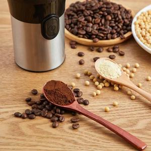 Moulin à café électrique 60 g pour usage domestique, avec rangement de cordon intégré, couvercle, verrou de sécurité, antidérapant, compact - Product Image 2