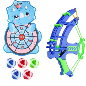 Juego de Arco y Flecha de Espuma Plástica, Juguete de Tiro con Arco, Catapulta, Juego de Bolas de Esponja para Niños, Padres e Hijos, para Interiores y Exteriores - Product Image 4