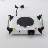 1500W Tragbare Kochplatte, Weiße Elektrische Einzelkochplatte zum Kochen, Tischkocher mit Temperaturregelung für Wohnheim, Zuhause, Wohnmobil, Camping
