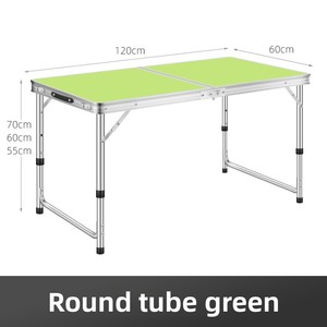 Tavolo da <span class=keywords><strong>Campeggio</strong></span> e Picnic Pieghevole in Alluminio Leggero Portatile 1,2m 4ft Arredamento da Esterno Uso Generale Design Moderno 2 Posti - Product Image 4