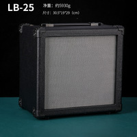 Mini haut-parleur de guitare basse en bakélite TG - Compact et portable avec une excellente qualité sonore