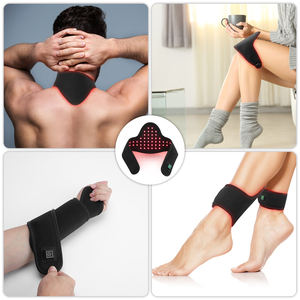 Bantalan sabuk fisik Led 660nm 850nm, mesin inframerah lampu merah terapi foton untuk leher - Product Image 5