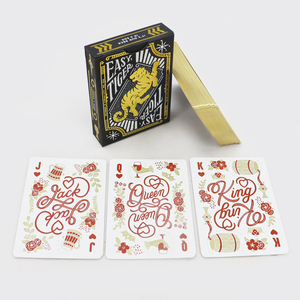 <span class=keywords><strong>Jeu</strong></span> de cartes à jouer de luxe personnalisé <span class=keywords><strong>en</strong></span> édition limitée, bord doré, finition dorée, matériau <span class=keywords><strong>en</strong></span> papier, pour les jeux de poker <span class=keywords><strong>en</strong></span> <span class=keywords><strong>famille</strong></span> - Product Image 6