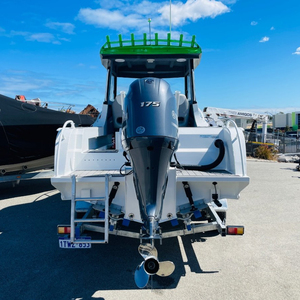 <span class=keywords><strong>Bateau</strong></span> de pêche Sea King 6,25 m pour usage familial, moteur <span class=keywords><strong>hors</strong></span>-<span class=keywords><strong>bord</strong></span>, cabine ouverte en aluminium, coque Momo-hull - Product Image 2
