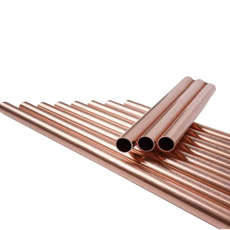 Seamless copper pipe Thick walled copper tube High pressure resistant copper pipe