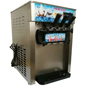 Commercial Italy Gelato Maker Table Counter Top Desktop Italian Water Small Commercial Hard Ice Cream Making Machine