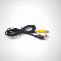 Câble audio-vidéo de remplacement pour câble AV MD2, interface à 3 broches, cordon de 1.5M, accessoires de jeu