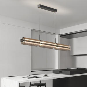 新北欧意大利简约长形餐厅吊灯，豪华设计师现代餐桌吧台灯吊灯 - Product Image 2