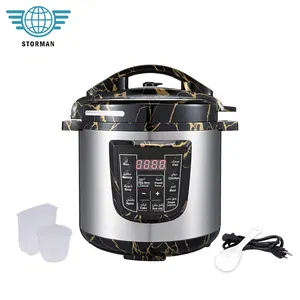 Wholesale Price Marble Texture Vacuum Pot 6L 8L 10L 12L Kitchen Appliance High Pressure Multicooker