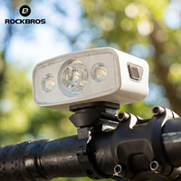 Phare de vélo ROCKBROS - Phare avant haute puissance 1000LM avec faisceau coupant pour vélos de route/VTT/vélos pliants, rechargeable par USB-C