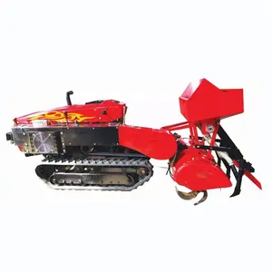 Pengayap Rotari Kecil Orchard Kuat 30hp 36hp, Traktor Jalur Kecil, Aplikator Pupuk, Karet Mini