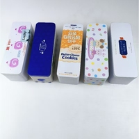 Boîtes en fer pour emballages de thé/aliments/bonbons/cracker, boîte de rangement en métal de qualité alimentaire, résistante à la rouille et durable