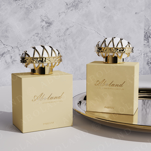 Perfume <b>Bottle</b> with <b>Box</b> Packaging Premium Glass Jar for Frankincense with <b>Box</b> - Product Image 1