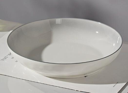 grey 9 inch plate