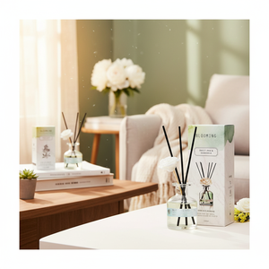 BLOOMING <b>Reed</b> <b>Diffuser</b> Aroma Oil Fragrance Decorative Home Scent Set Air Freshener <b>for</b> Living Room Bedroom Office - Product Image 3