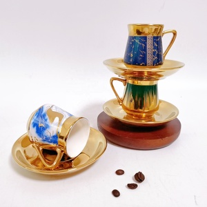 Ensemble de 6 tasses à café <span class=keywords><strong>Expresso</strong></span> européen turc, ensemble de 6 tasses à café pour cadeau professionnel promotionnel - Product Image 4