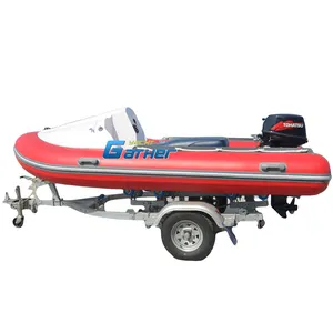 CE 3,6 m Rib Jetski bote inflable Rib360 D 2 personas Rib Boat Motor Boat para la venta