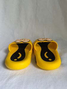 Yellow Cartoon Slippers EVA Upper Anti Slip Open Toe All Seasons Home Wear Size 24-35 - Product Image 4