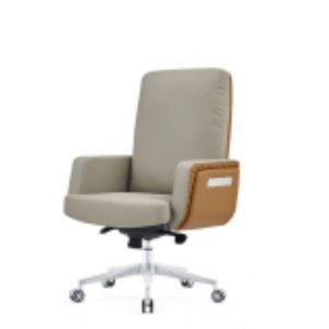 Modern and comfortable <b>office</b> <b>leather</b> mental <b>chair</b> 37740-B008 - Product Image 2