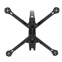 Kit de drone de course FPV Freestyle personnalisé de 13 pouces, portée de 10 km, cadre en fibre de carbone avec bras de 7 mm, usinage CNC, acier inoxydable