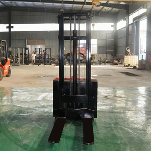 รถยกพาเลทไฟฟ้าแบบสแต็คเกอร์ จัดส่งรวดเร็ว รับน้ำหนัก 1000 กก. 1500 กก. 2000 กก. ราคาสแต็คเกอร์กึ่งไฟฟ้า - Product Image 3