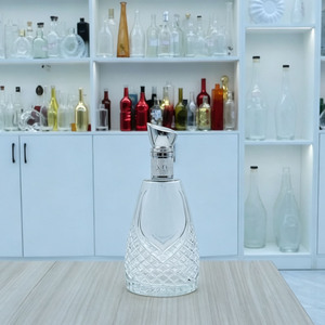 ขวดแก้วใส <span class=keywords><strong>VSOP</strong></span> ขนาด 700 มล. ปรับแต่งได้ พร้อมจุกไม้ก๊อก ตัวเลือกการสลักลายหรือติดสติ๊กเกอร์ ขวดเหล้าหรูหราสำหรับวิสกี้และบรั่นดี - Product Image 6