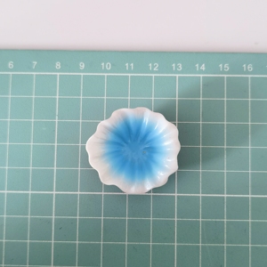 100 PIÈCES de décorations de jardin féerique en coquillages et perles bleues océaniques mélangées, accessoires colorés pour maison de poupée et décoration de bureau - Product Image 6