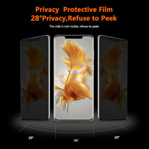 Protector de Pantalla de TPU Suave con Cobertura Total de Pantalla Curva, Dureza 2.5D 9H, Anti-Espía, Privacidad, Anti-Aceite <span class=keywords><strong>para</strong></span> Teléfono Móvil - Product Image 2