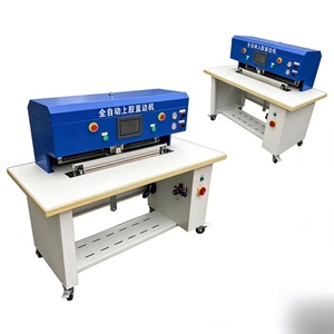 Machine automatique de collage à chaud par fusion, machine de pliage des bords en cuir PU pour boîte cadeau - Product Image 3