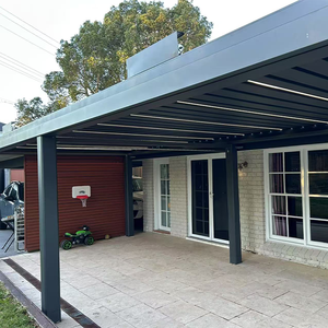 Auvent <span class=keywords><strong>électrique</strong></span> en alliage d'aluminium Maplemiles Export de haute qualité, intelligent et coupe-vent, pour cour et villa, pavillon de jardin extérieur créatif - Product Image 6